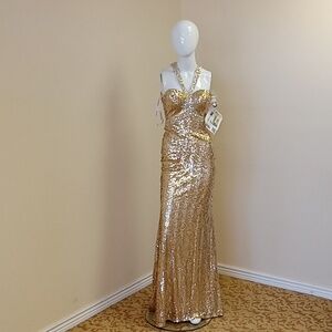 Nwt Marys bridal kiss kiss prom dress